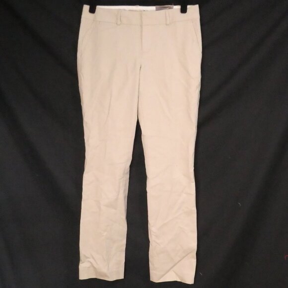 BANANA REPUBLIC - Ryan Fit | 2S short | Classic Beige Straight Leg Pants | NWT - Picture 1 of 15